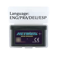 

32 Bit Video Game Cartridge Metroidd Zero Missionn Console Card EU Version ENG/PRA/DEU/ESP Language Support Drop Shipping