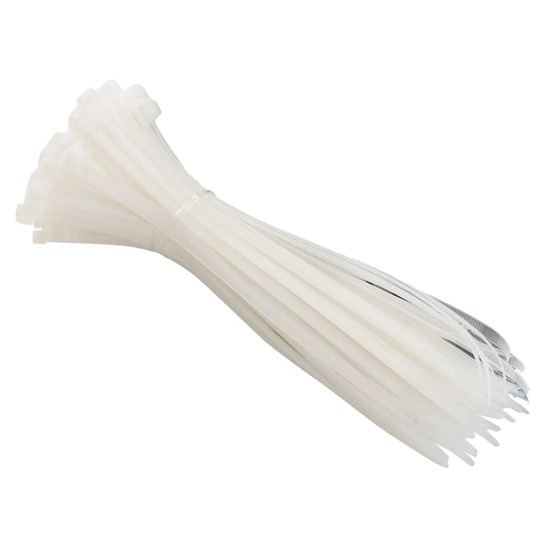 Buy JFBL 100pcs Zip Wrap TIES Cable Ties Wire Straps PLASTIC Hook Self Locking