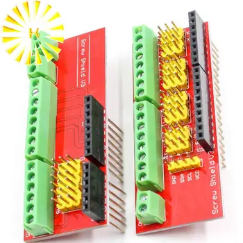 

Screw Shield V1 terminal V3 expansion board is compatible UNO R3 Interactive Media Moudle for arduino Connector