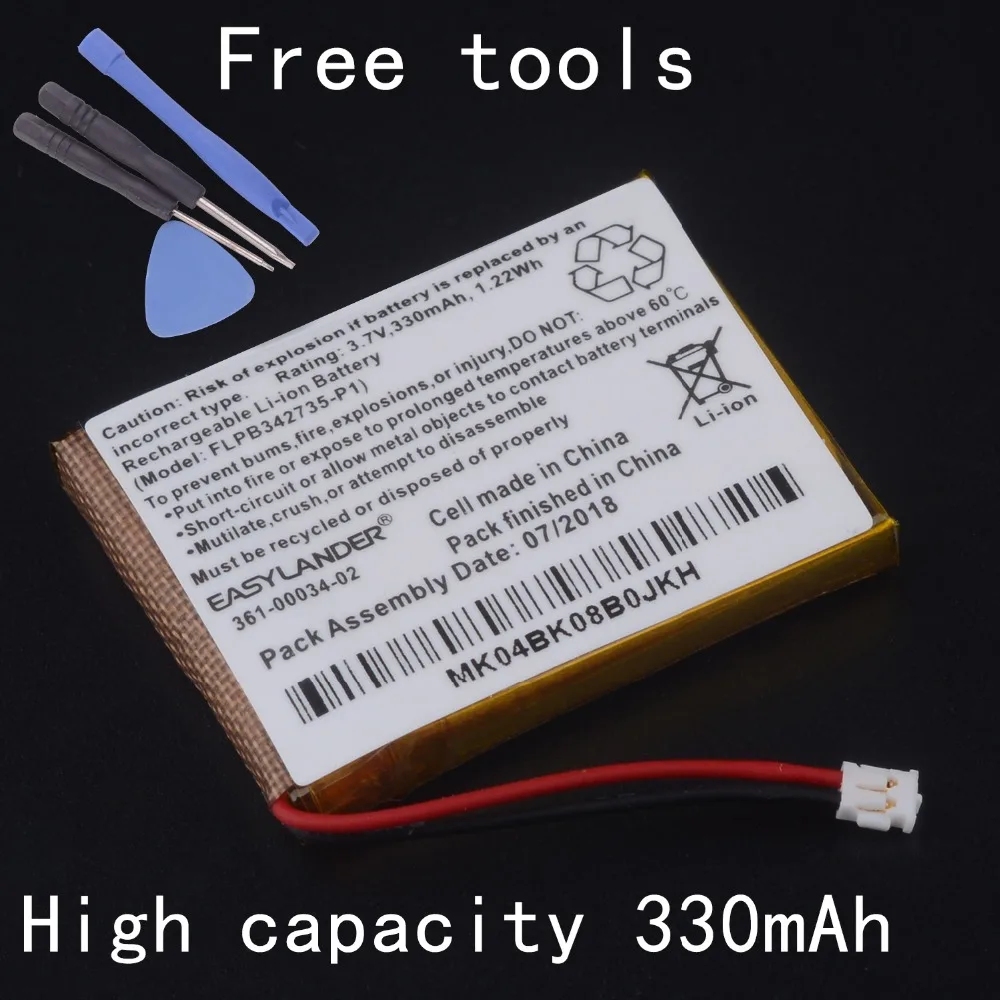 Easylander 3.7V 330mAh Replacement Battery For Garmin fenix 3 fenix3 F3 fenix 3 HR GPS sports watch 361-00034-02 FLPB342735-P1 Easylander 3.7V 330mAh Replacement Battery For Garmin fenix 3 fenix3 F3 fenix 3 HR GPS sports watch 361-00034-02 FLPB342735-P1