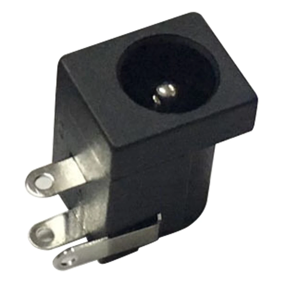 

10Pcs PCB Mount 5.5 x 2.1 mm Female DC Power Jack Plug Socket Connector Black