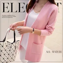 จัดส่งฟรี2015ฤดูใบไม้ผลิและฤดูใบไม้ร่วงของผู้หญิงชั้นนำขนาดยาวเสื้อแจ๊กเก็ตเสื้อกันหนาว