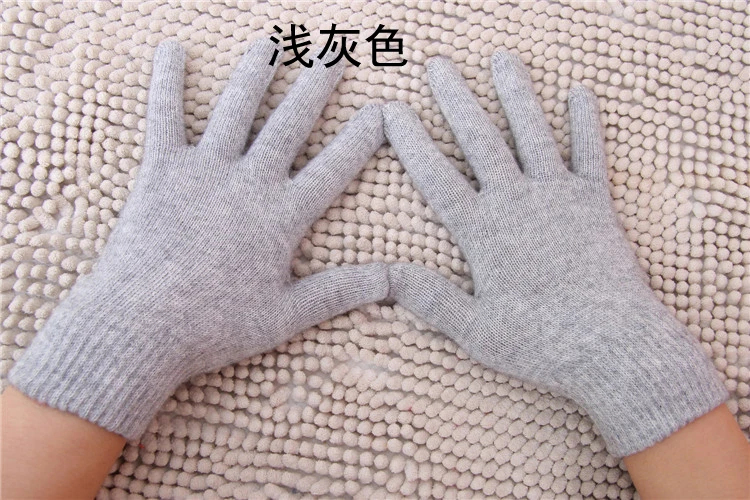 Yunchucliset Горячая Распродажа Осень и зима новые женские вязаные кашемировые шерстяные перчатки теплые кашемировые одноцветные перчатки