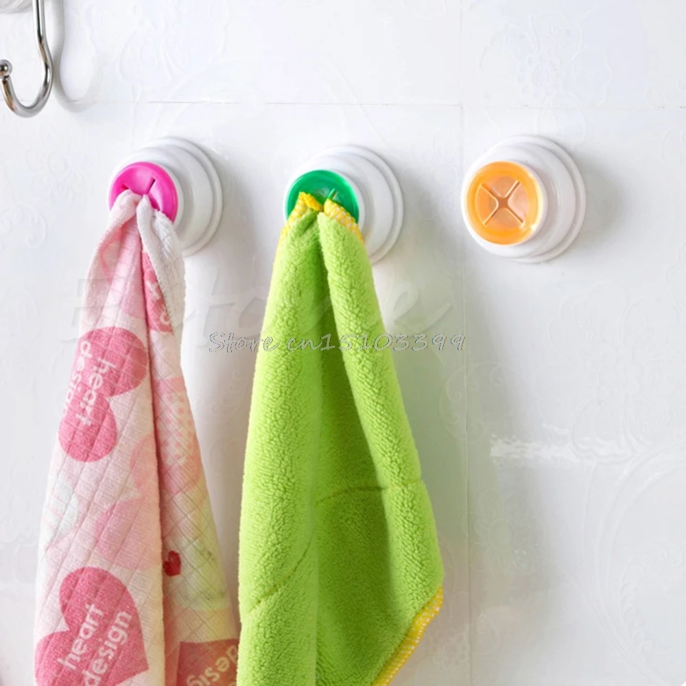

Self-Adhesive Back Pad Rubber Cloth Tea Towel Holder Push In For Kitchen Bath Drop Ship