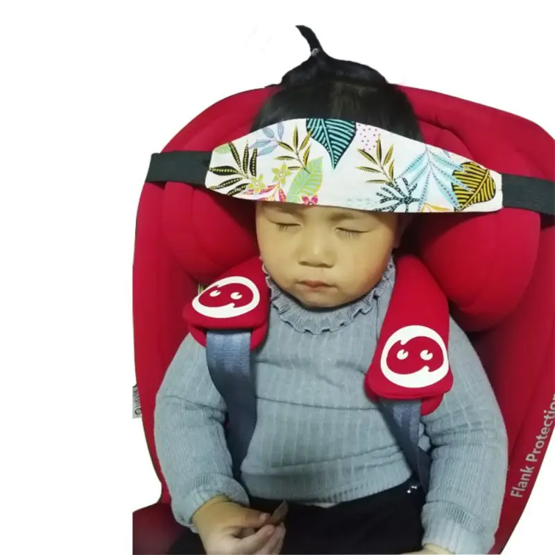 Child Baby Car Safety Seat Head Support Children Belt Fastening Belt