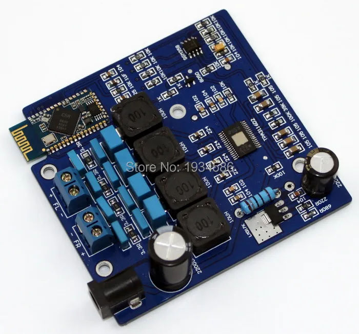 

TPA3116 TPA3116D2 Digital 50Wx2 3A CSR4.0 Bluetooth Audio HIFI Subwoofer Class D Bluetooth Amplifier Verst Board