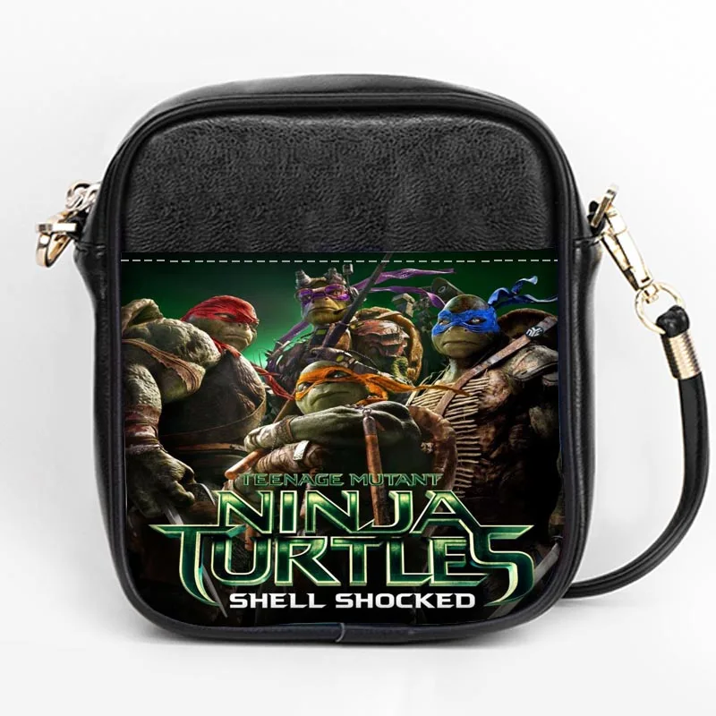 

Custom teenage mutant ninja turtles fashion Sling Bag Women Sling Shoulder Bags Leather Mini Girls Tote Party Bag DIY Sling Bag