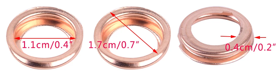 CITALL 10 шт. 11 мм 0,4" металлическая сливная пробка для масла раздаточная шайба прокладка 11026-01M02 Подходит для Nissan Altima 370Z для фонаря заднего хода Infiniti