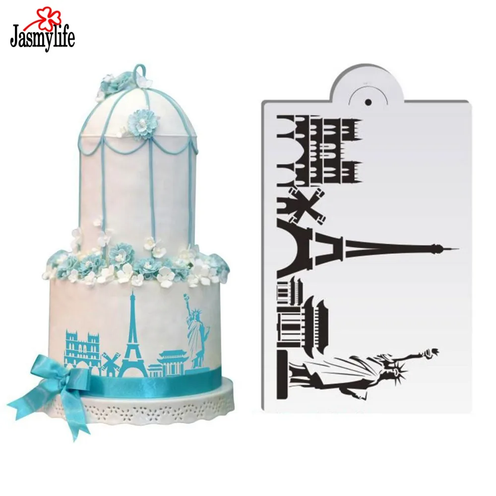 -font-b-Cake-b-font-Stencil-Bakeware-Reusable-Airbrush-font-b-Eiffel-b-font-font