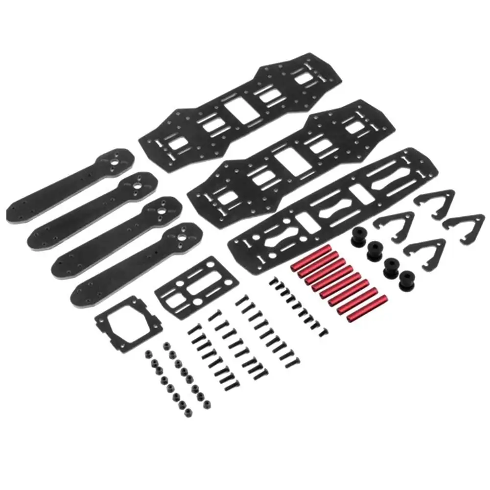 Мини инопланетянин по всему углеродному волокну 250 мм RC Quadcopter Frame Kit разобранный