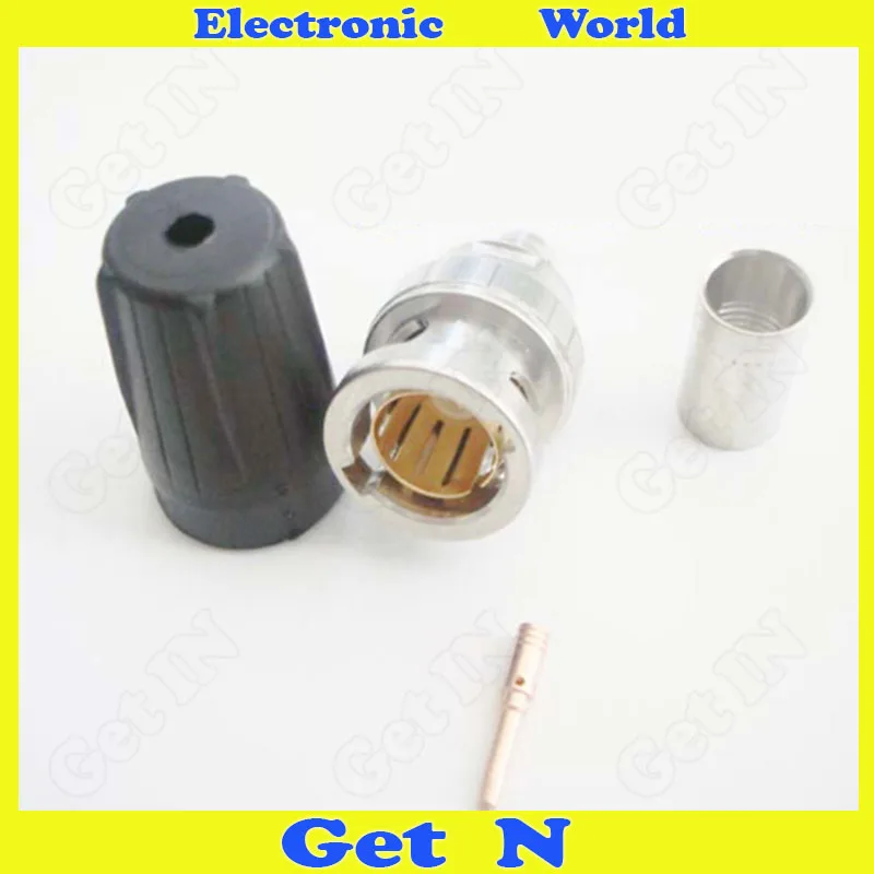5pcs NBNC75BLP7 Crimp Canare LV-61S Cable SDI BNC Q9 Connector