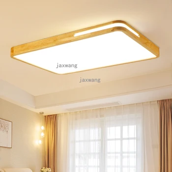 

Japanese Ceiling Lamp Rectangular Led Living Room Nordic Round Ceiling Light Bedroom Study Reading Dining Room Ceiling Lights