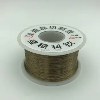 

0.09mm cutting wire 1500m for LCD touch screen Glue Remove for mobile phone repair super durable and not easy to broken