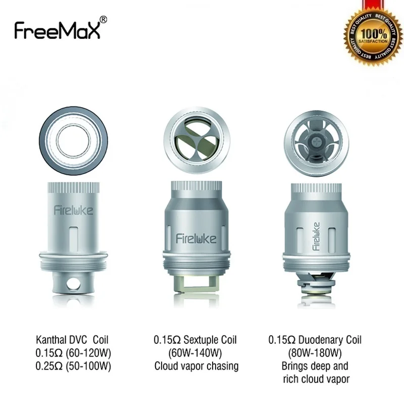 6 шт./лот Freemax Fireluke Mesh Pro Coil DVC/ Duodenary / Sextuple Vape Core для Fireluke/атомайзер Tank