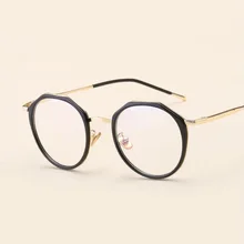 Ширина-140 Новая мода TR90 сплав прозрачные очки компьютерные очки женские близорукость оптическая оправа для очков 8916 для мужчин