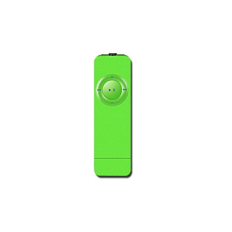 Зеленый USB Встроенный mp3-плеер, u-диск, mp3-плеер, воспроизводящий музыку без потерь, музыкальный медиаплеер, MP3-плеер, поддержка карт Micro TF - Цвет: Зеленый