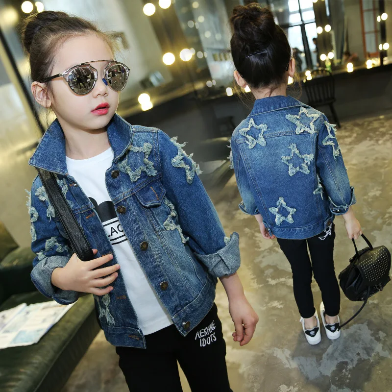 teenage girl denim jacket