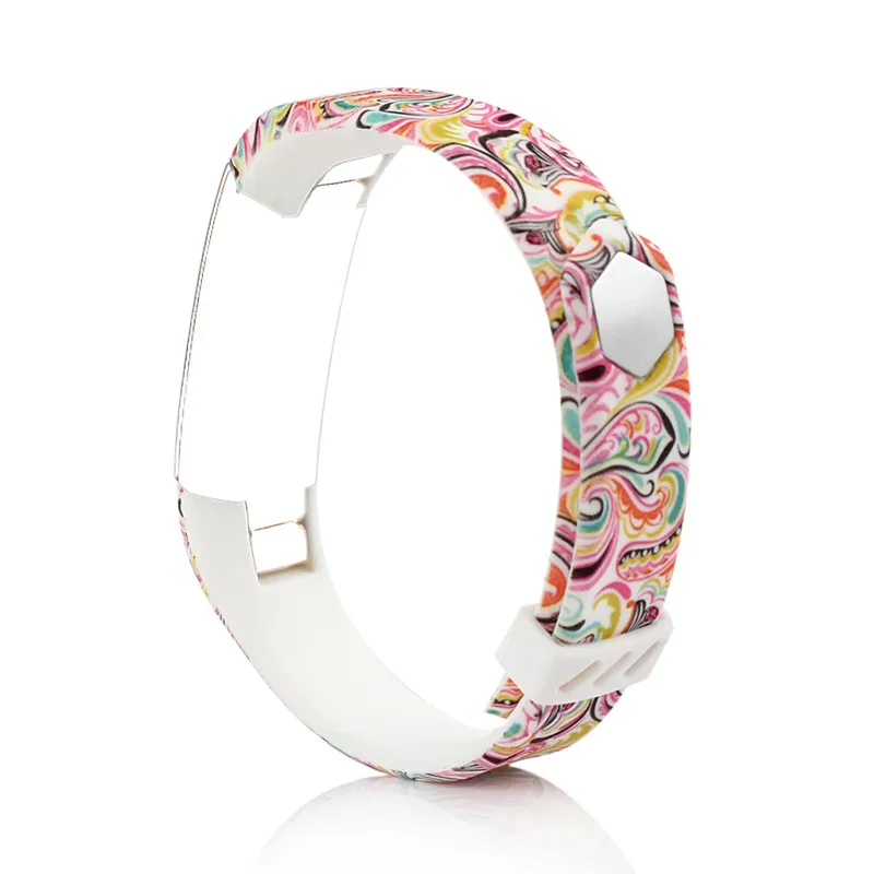 

Bemorcabo Cartoon DIY Replacement Band for Fitbit Alta,Sport Style Silicone Wristband Strap Bands for Fitbit Alta Smart Watch