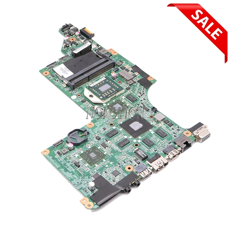 NOKOTION 615687-001 аккумулятор большой емкости DA0LX8MB6D1 для hp DV7-4000 серийная материнская плата для ноутбука Разъем S1 HD5650 1GB Процессор