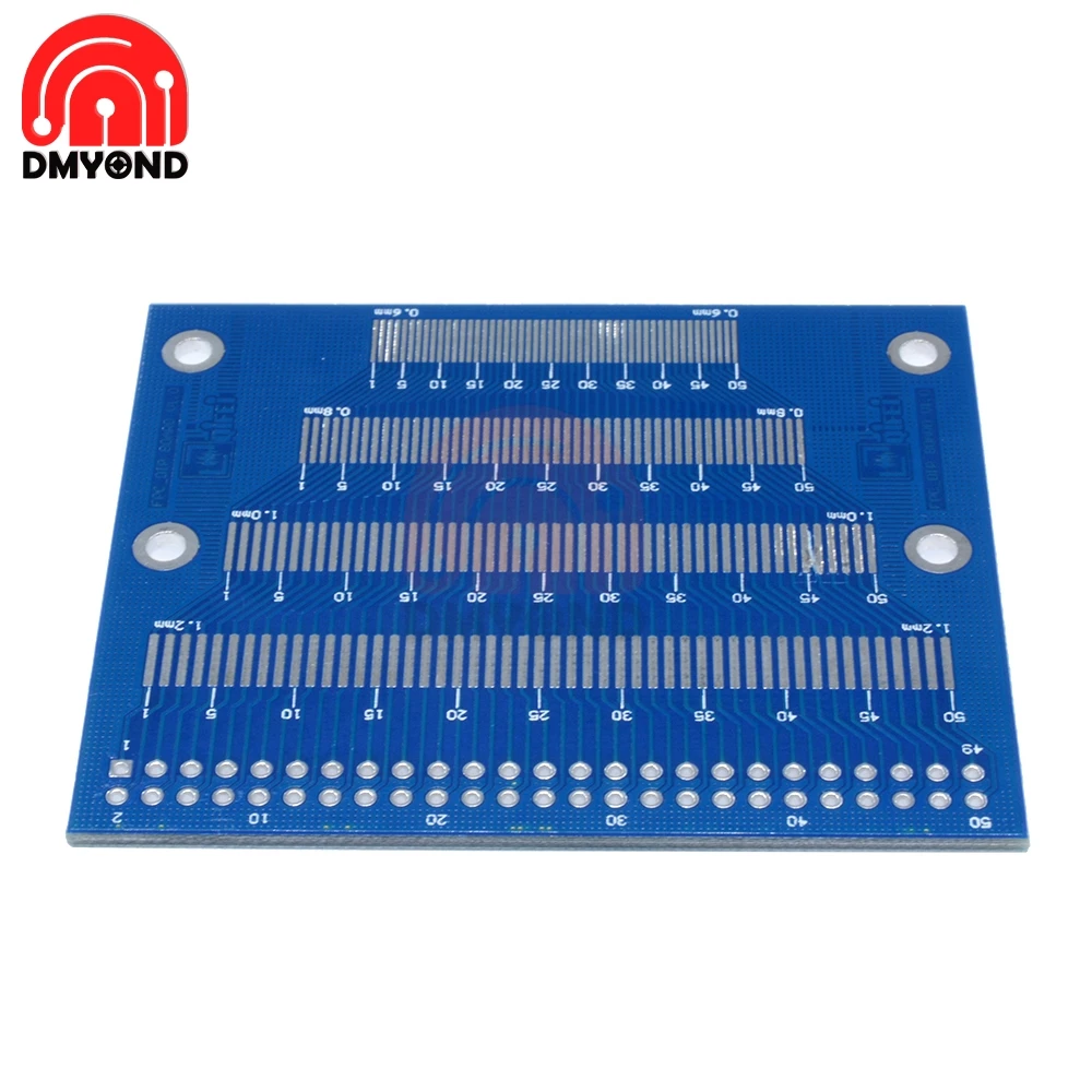 Diy Электронный 0 5 мм до 1 2 Pin Pitch адаптер PCB FPC плата 3 дюймов TFT lcd SMD для DIP H|Детали и