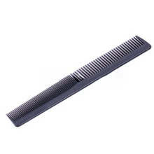 10 шт Профессиональные салонные расчески для волос пластиковые черные парикмахерские гребни Инструменты для укладки 17*2,5 см