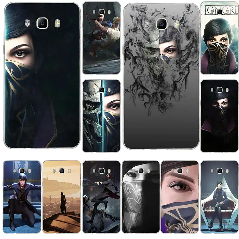 

Emily Kaldwin Dishonored 2 Soft TPU Silicone Mobile Phone Cases For Samsung Galaxy J1 J2 J3 J5 J7 A3 A5 A7 2015 2016 2017 Bags