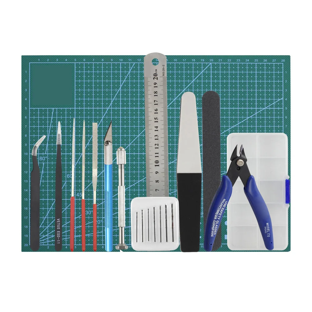 Модель Строительный набор шлифовальный DIY Modeler основные инструменты набор для рукоделия дополнительные типы высокое качество - Цвет: 3
