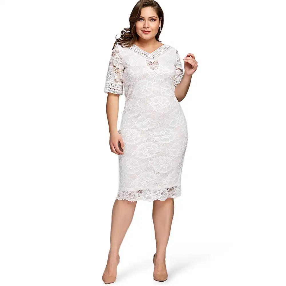 lace dresses for plus size ladies