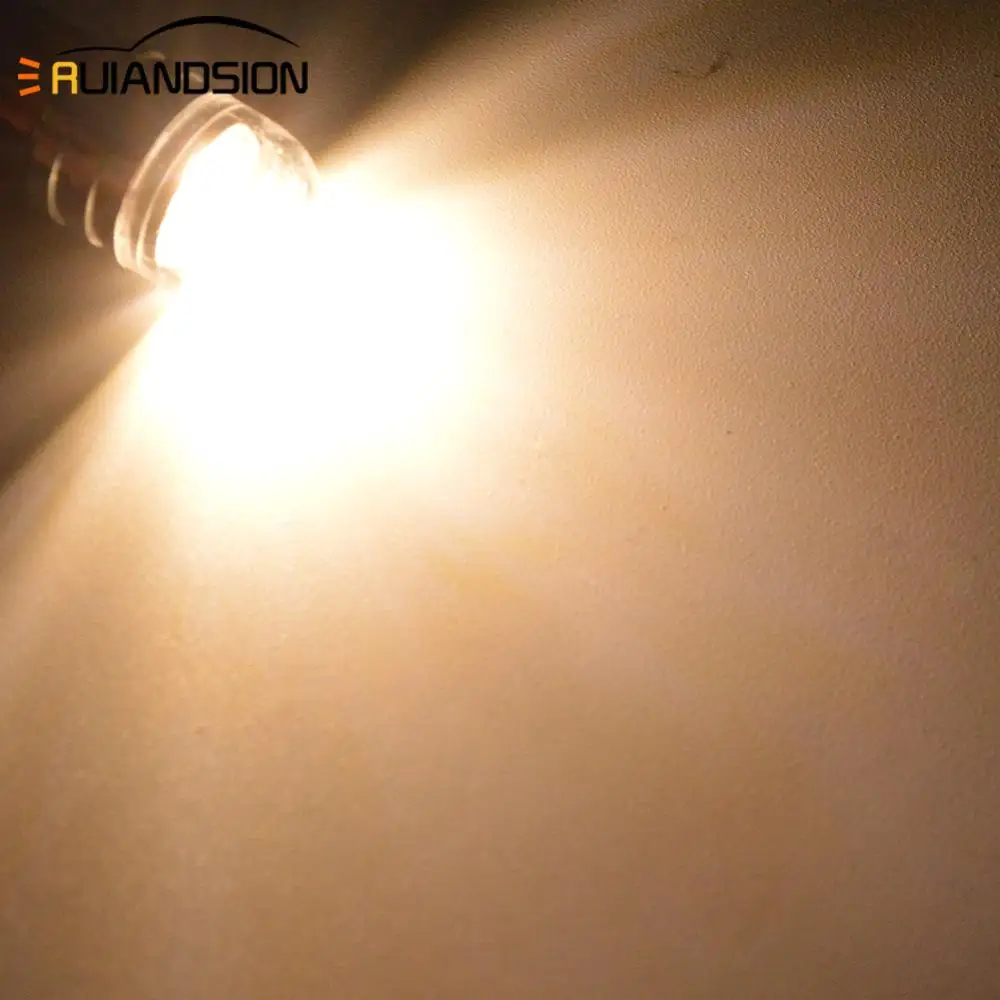 2x автомобиль лампы BA9S T4W BAX9S H6W BAY9S H21W светодиодный Белый 3030 2SMD 1 5 W 6V Индикатор