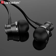 Langsdom новые проводные наушники-вкладыши для телефона samsung стерео Hi-Fi гарнитура с микрофоном наушники для Xiaomi fone de ouvido наушники