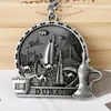 Roma Keychain Dubai Key Chains Metal Pendant Key Ring Trinket Women Men Souvenirs ► Photo 3/6