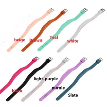 DHL бесплатно. 100 шт./лот. 9 видов цветов. Замените силиконовый ремешок для трекера flex2. Новые силиконовые пряжки из ТПУ