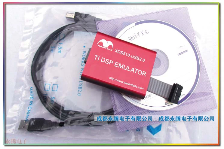TI XDS510 USB 2 0 DSP симулятор CCS3.3 (профессиональное издание) Новый инструмент |