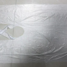 200 шт./лот, одноразовая салонная накидка для стрижки волос/Парикмахерская накидка стилиста из нейлона