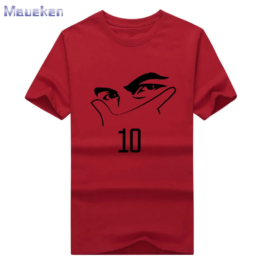 Дибала#10 футболки футболка Для мужчин's хлопок для любителей подарок 0810-1 - Цвет: 3