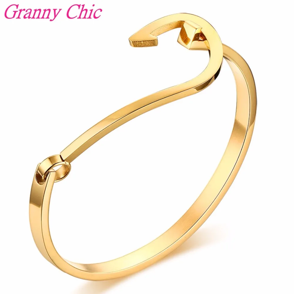 Granny Chic Top Quality 316L Stainless Steel font b Jewelry b font Arrows Design font b