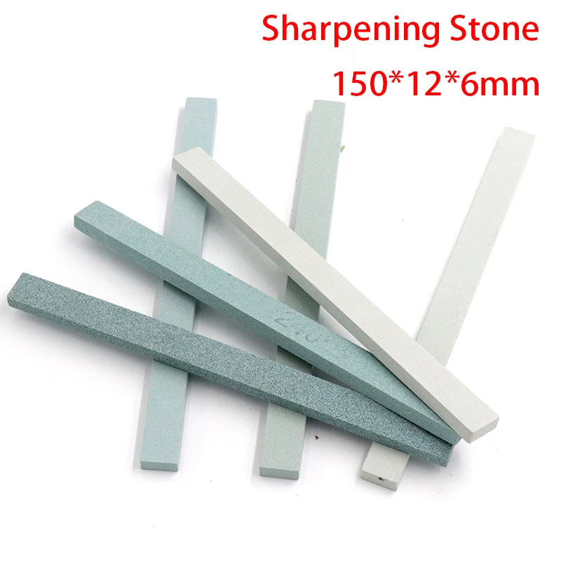 

1Pcs 150x12x6 Knife Sharpener Sharpening Stone Green Silicone Carbide Oil Fine Polish Grinding Jade Ceramic Grit Whetstone