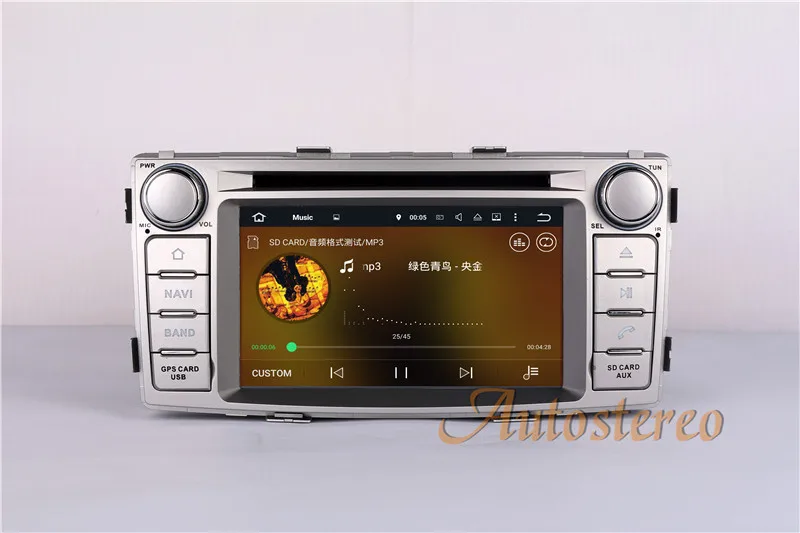 Top Android 9.0 Car CD DVD Player GPS navigation For Toyota Hilux Fortuner 2012-2014 Auto Stereo Unit Multimedia player radio SATNAV 33