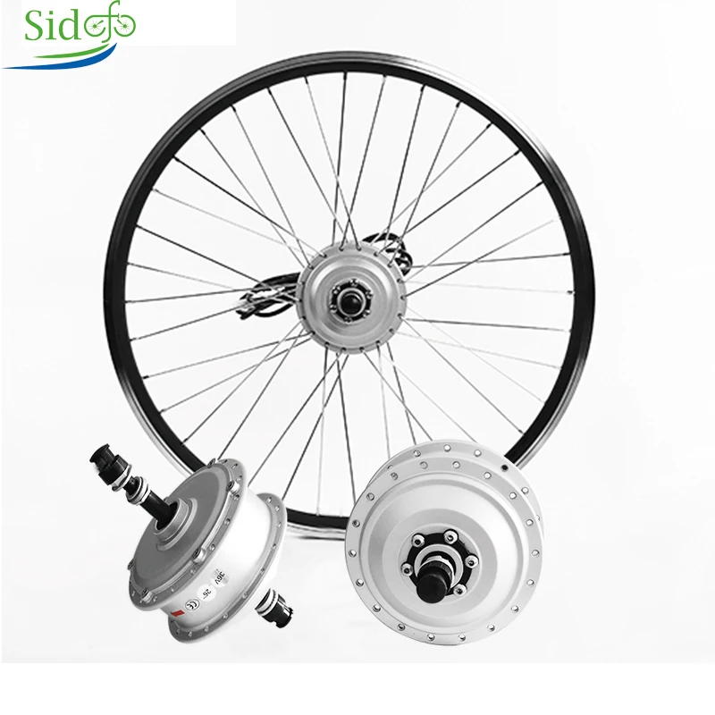 Sale Electric Bicycle Brushless Engine 350W ebike 250W 36V Screw Motor For Bike mxus XF08 Motor Rim Rear Wheel Hub Motor Silver/Black 1