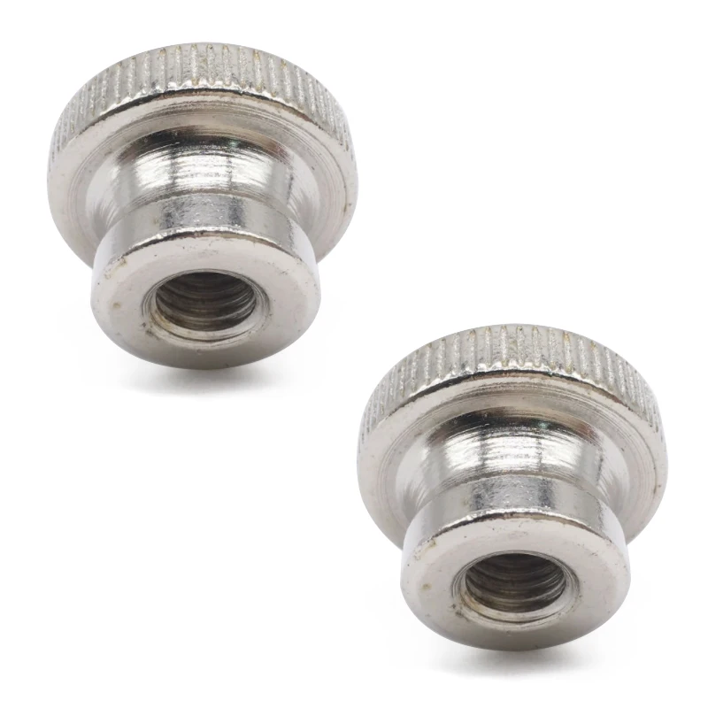 

20 Pcs Knurled Thumb Nuts Iinstrument M3 Carbon steel Knurled Thumb Nuts for 3D Printer Heated Bed Parts Curtain Wall