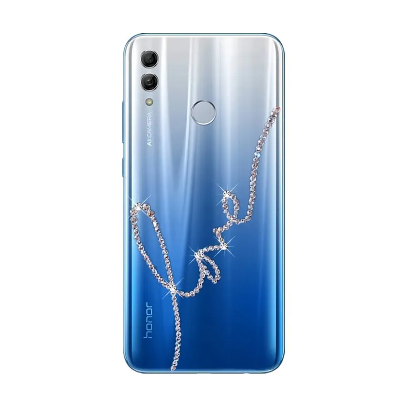Роскошный чехол со стразами и кристаллами для Huawei honor 8C 8X 8A 10 lite 9 7C 7A pro 6C V20 V10 View