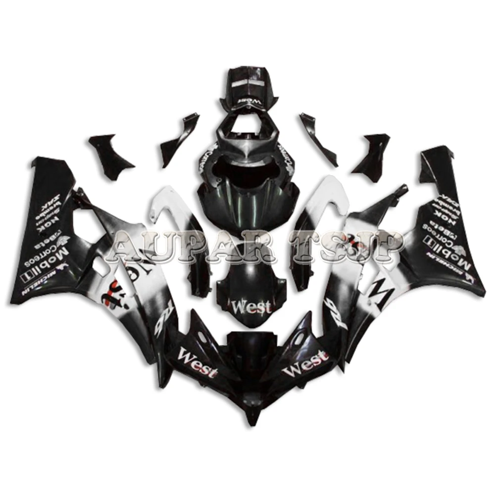 Новый Полный комплект обтекателей для Yamaha YZF600 R6 2006 2007 YZF 06 07 литьевая форма из