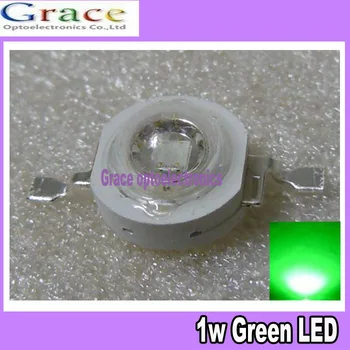

Free shipping! 20PCS 1W Green High Power LED Emitter 510-530NM for DIY