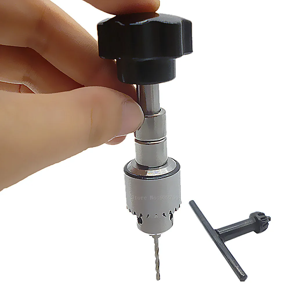 0.3 4mm Mini Hand Drill With Key Chuck Micro Craft Manual Hand Twist