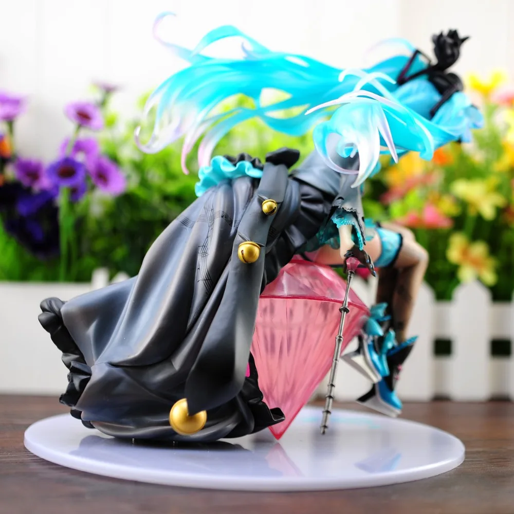 Brand New Vocaloid Hatsune Miku Risa Ebata Ver Scale Painted Anime Action Figure Model PVC Collection Red Diamond Doll for kids6 (4)