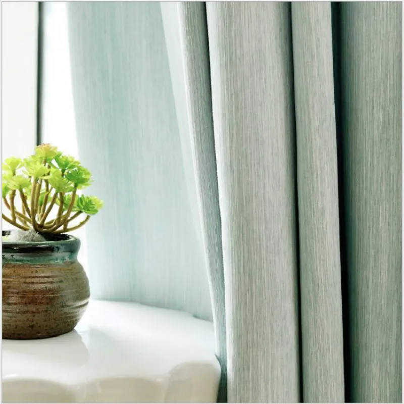 

9 colors Efficient physical shading simple solid Curtains for hotel,top grade home window curtain