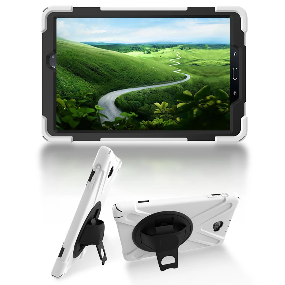 Высокомощный чехол для Samsung Galaxy Tab A A6 10 1 ''с S Pen P580 P585 защитный с поворотом на 360