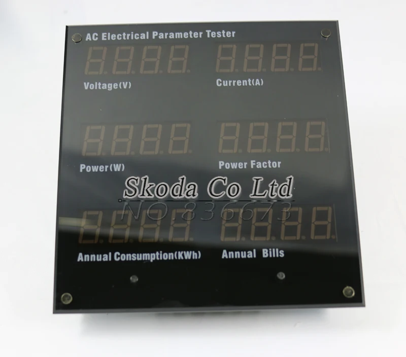 Power meter AC electrical parameter tester for test Voltage/current
