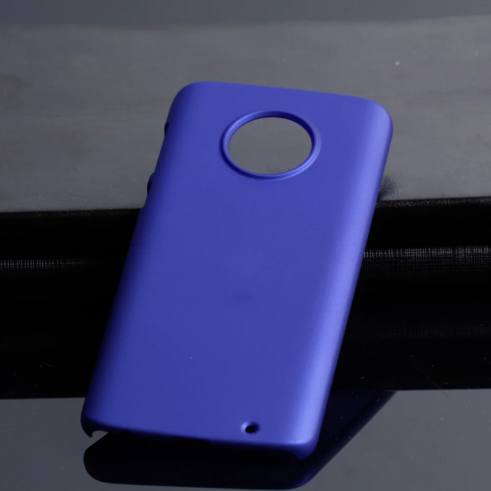 Матовый пластиковый чехол 5.93For Moto G6 Plus для Motorola двойной телефон задняя крышка