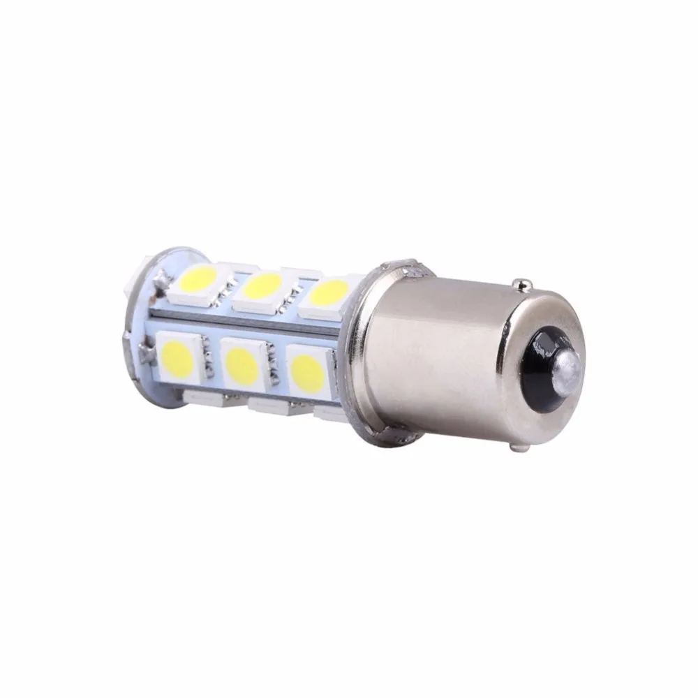 2pcs 1157 Bay15D LED Car Bulbs Lamp p21w R5W 18 SMD 5050 LED STOP BRAKE TAIL LIGHT BULBS 12V RED